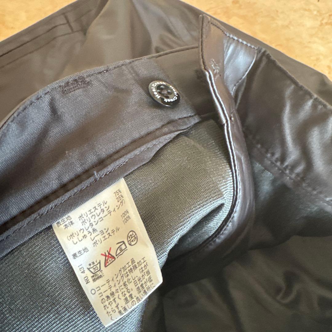 新品Heal Creek フェイクレザーパンツ88