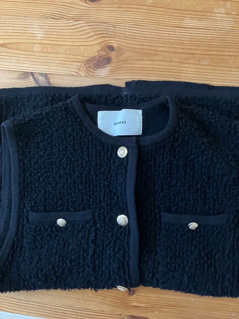ADAWAS　LOOP KNITTED VEST　スピックアンドスパン