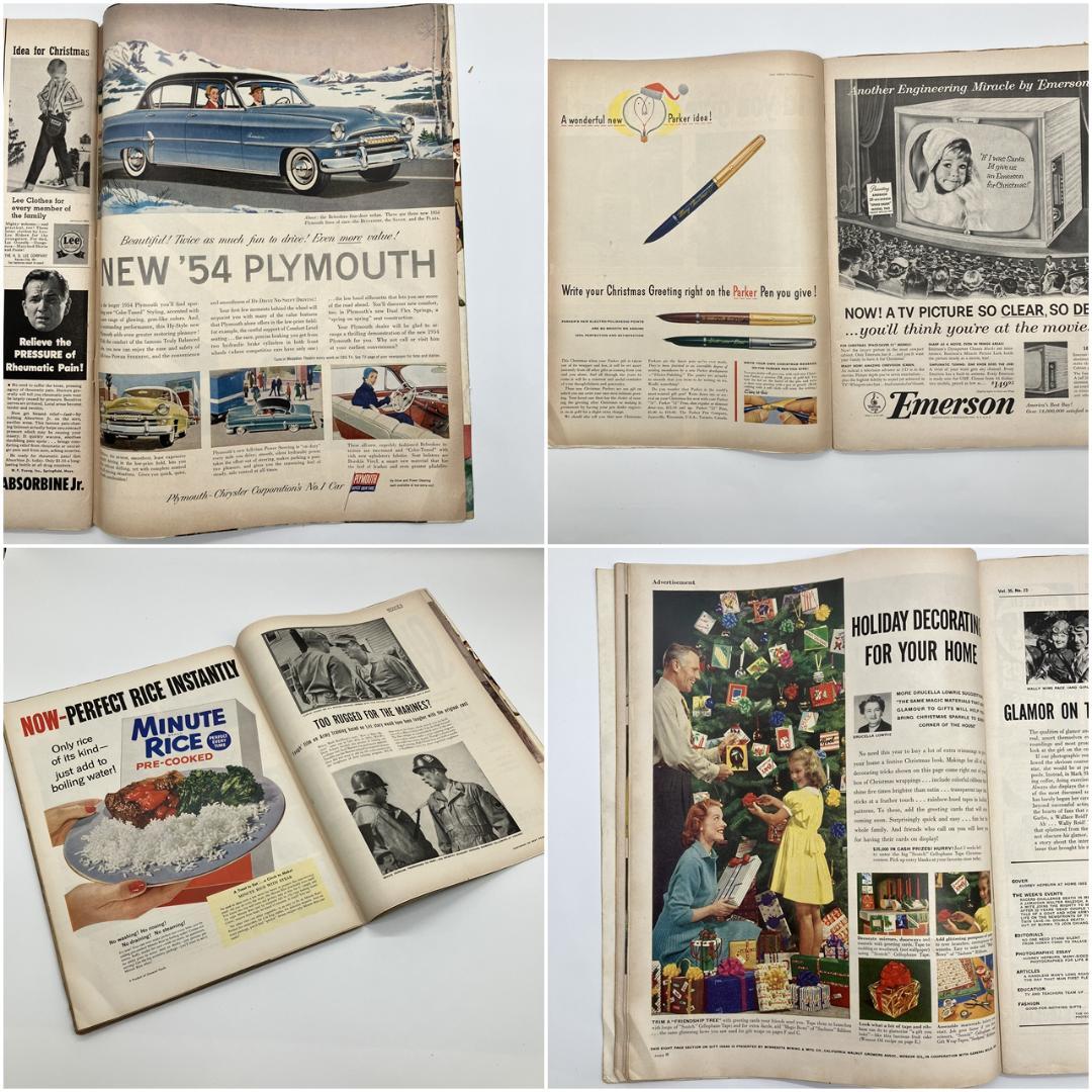 LIFE誌 1953年 オードリーヘップバーン表紙 USA版 ビンテージ