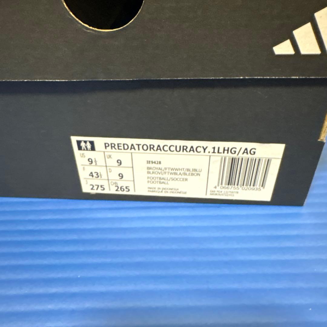 シューズ adidas PREDATOR ACCURACY.1 LHG/AG 27.5cm