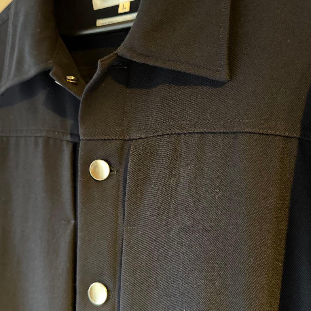 【希少】COMME des GARCONS SHIRT ウールギャバ　L