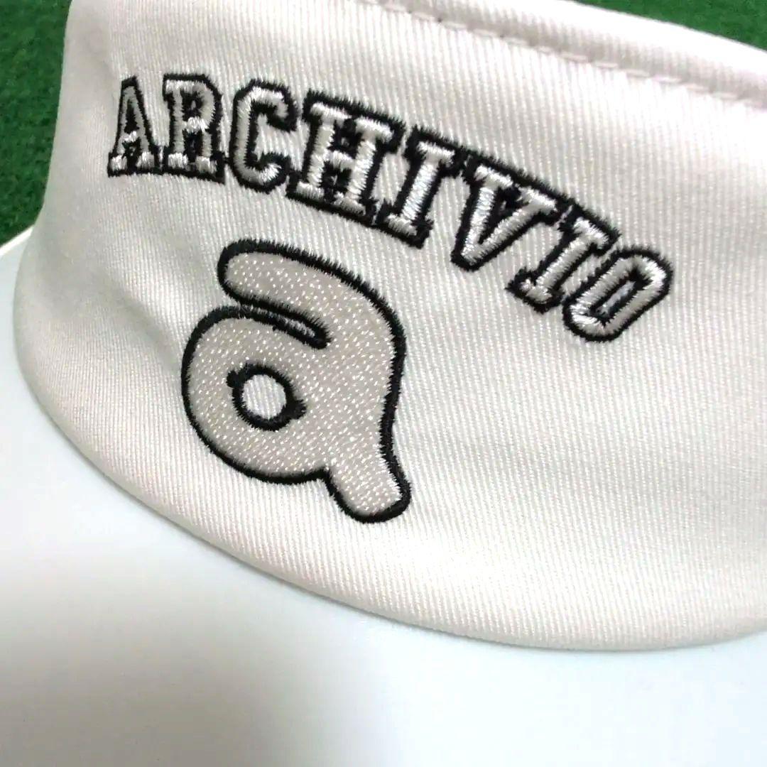 archivo アルチビオ ツバ広 ツバ長 サンバイザー★新品未使用★