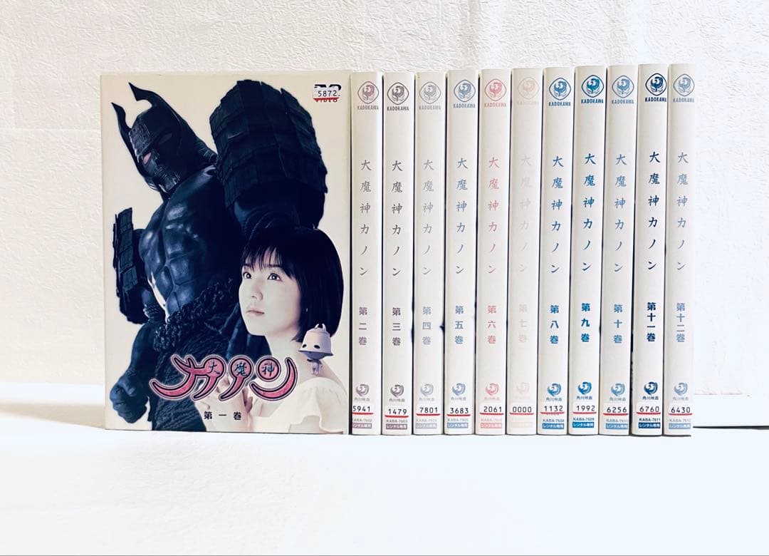 大魔神カノン　【全12巻】　レンタル版DVD 全巻セット
