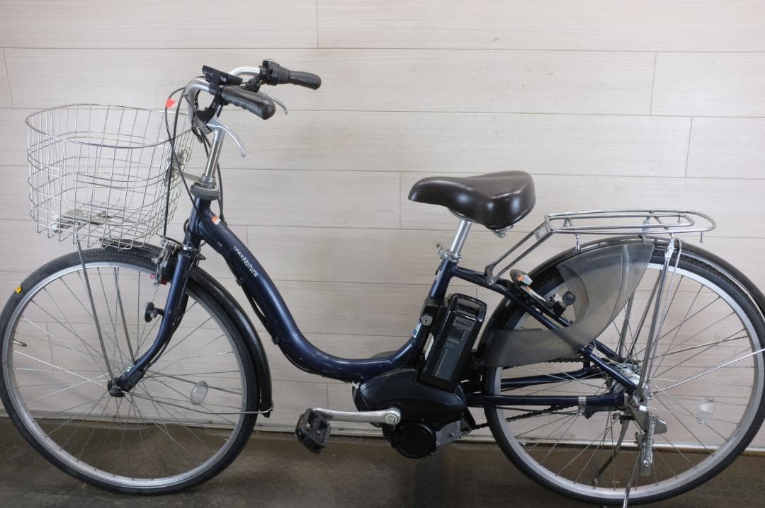 電動自転車ヤマハPAS　Natura 26インチ　3段　9.3Ah充電器あり