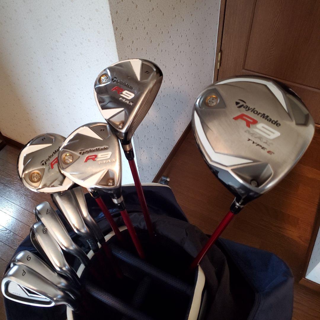 TaylorMade テーラーメイド R9 MAX メンズ ゴルフセット 11本