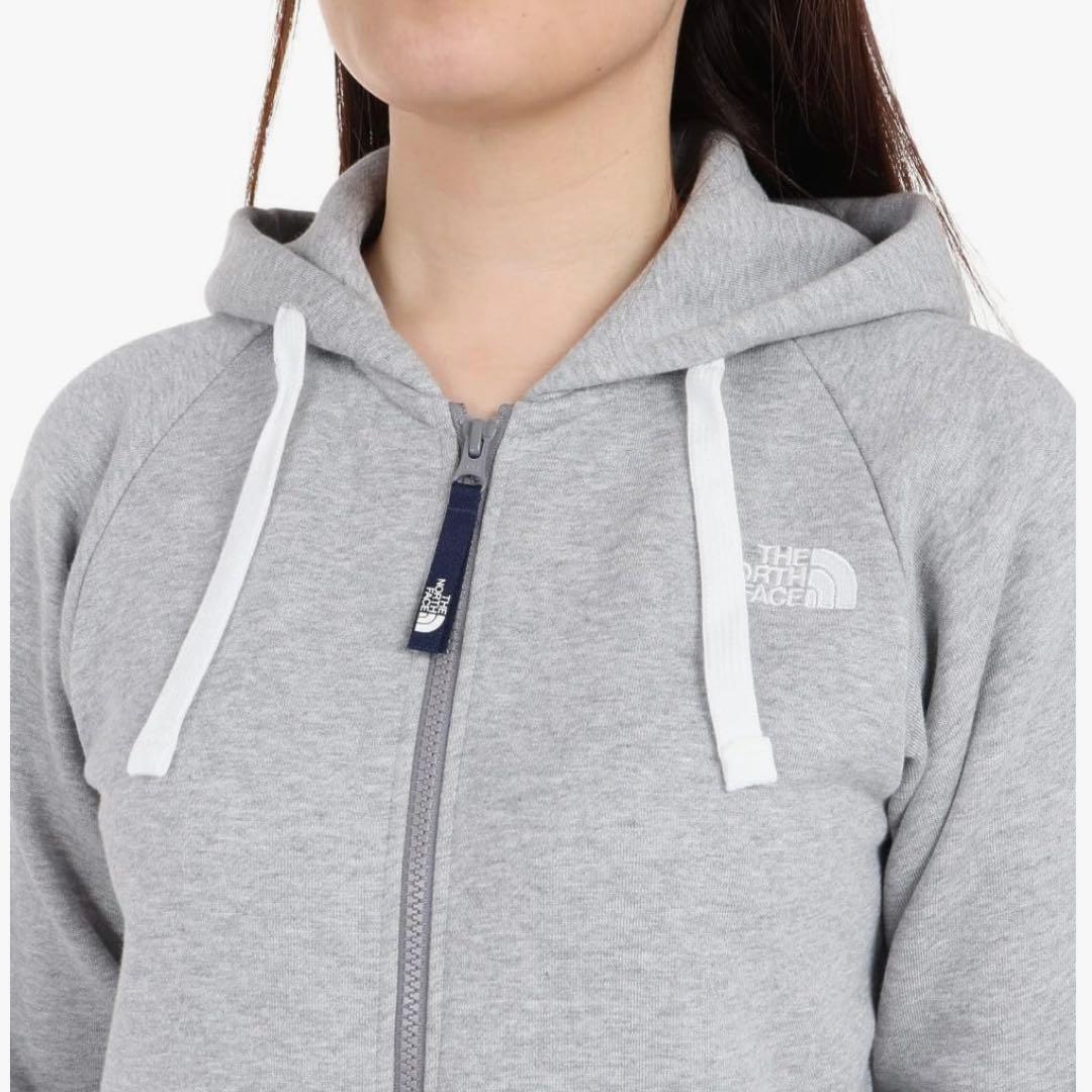 【2525】THE NORTH FACE グレー パーカー L