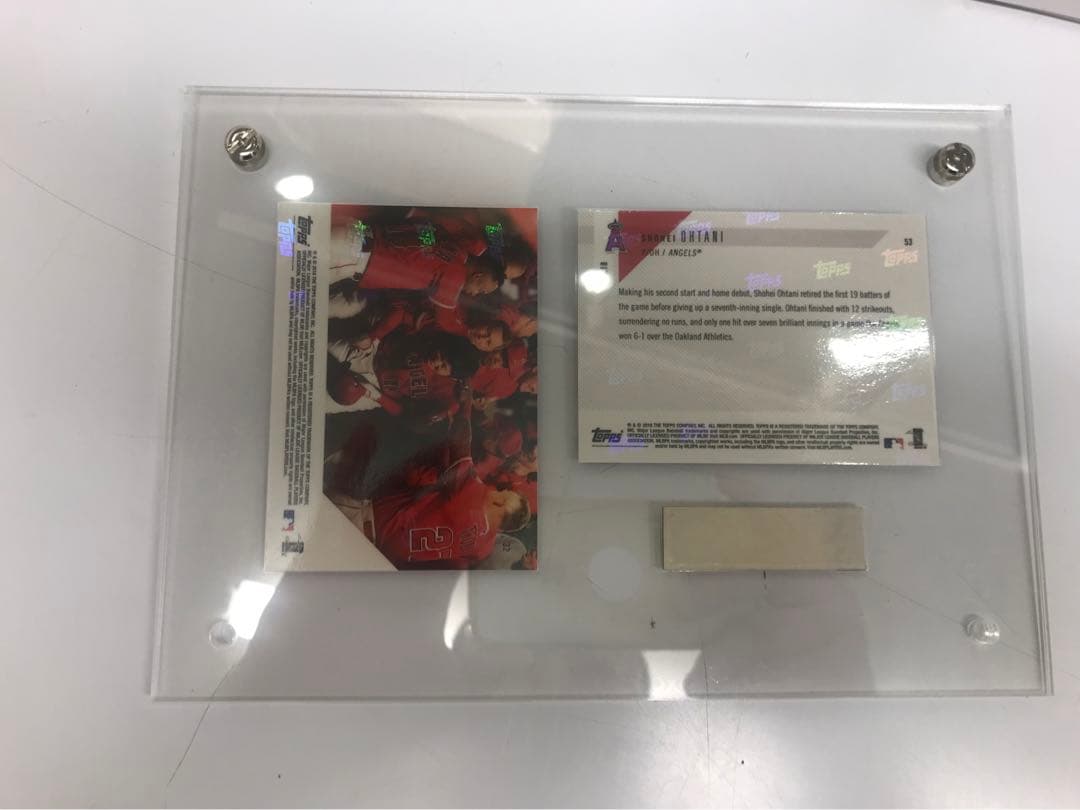 MLBホログラム証明付 大谷翔平 直筆サインボール TOPPS