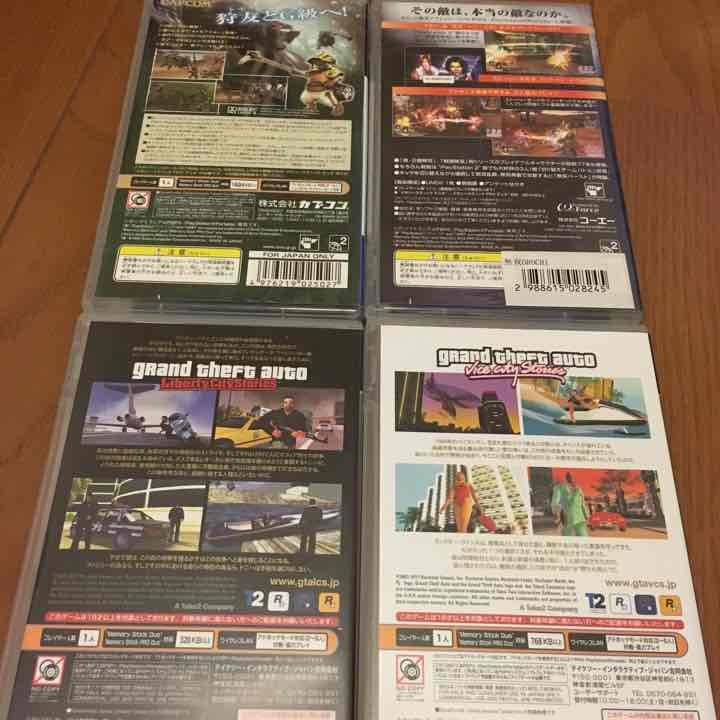 PSP 2台+カセット多数