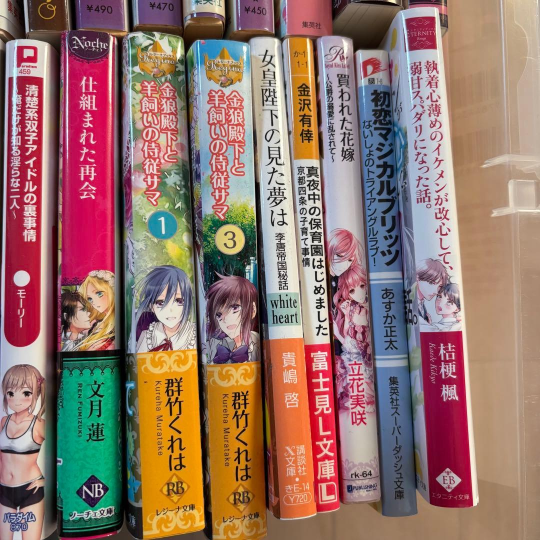 86冊 小説 まとめ売り ルルル文庫 ビーズログ文庫 ビーンズ文庫 アイリス文庫