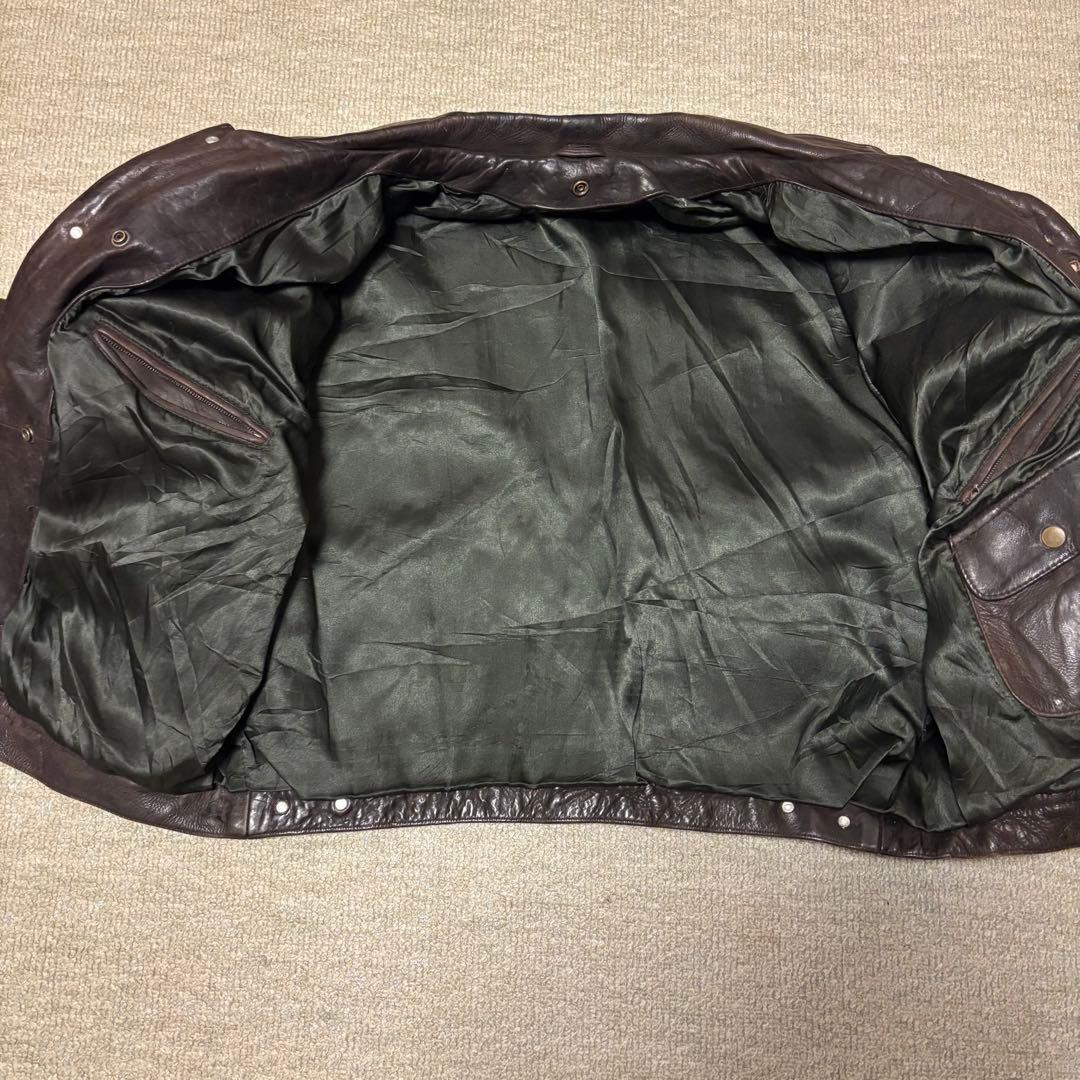 レザートラッカージャケット レザージャケット ユーロ 古着