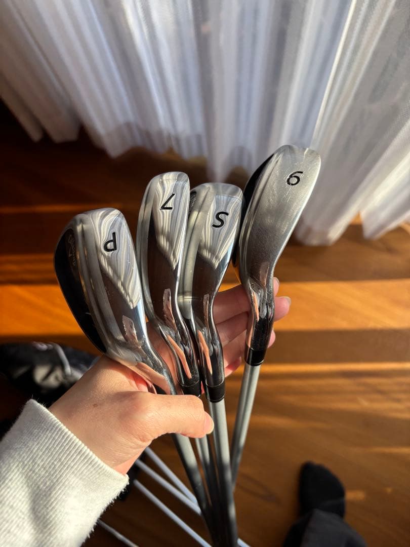 キャロウェイ/ソレイル　レディース　ゴルフクラブセット　グローブ付き