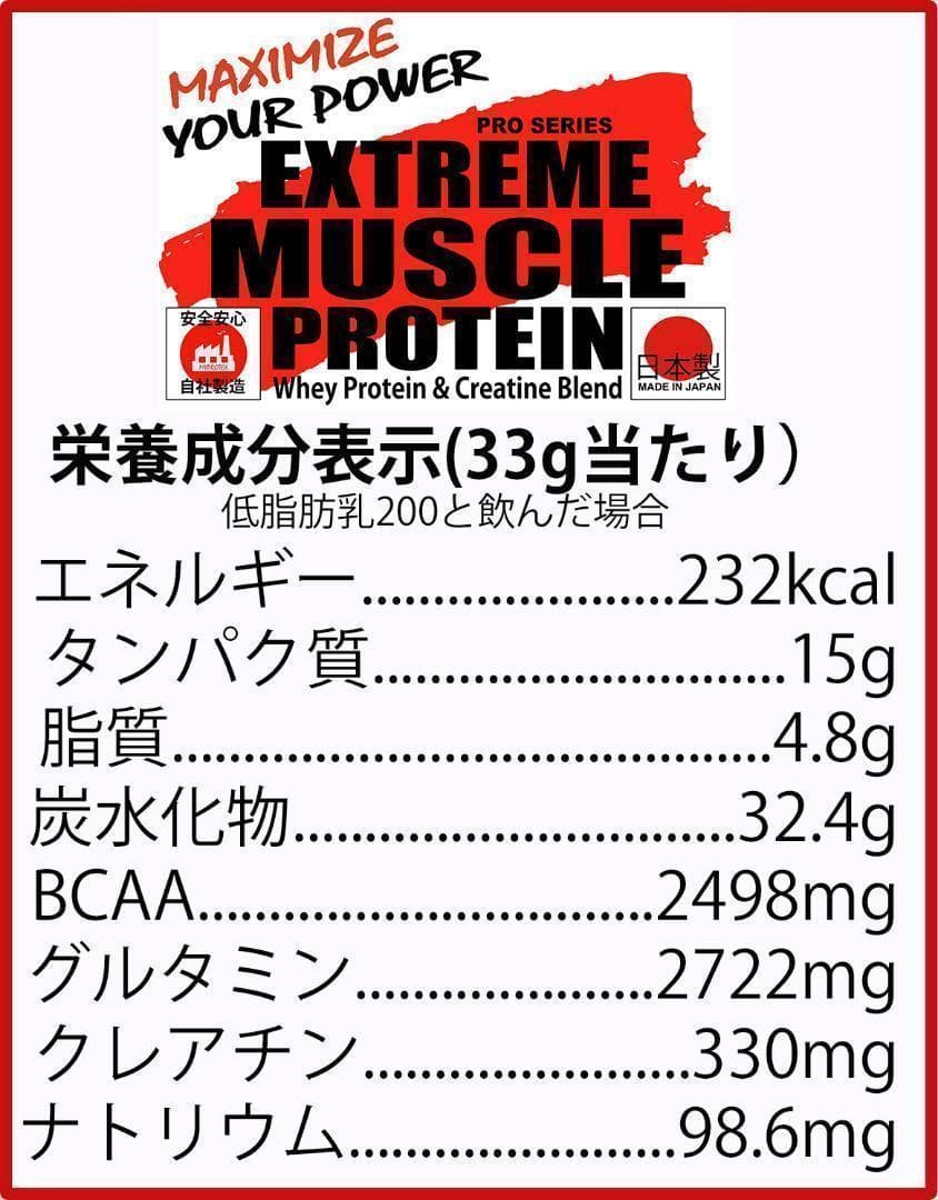 国産ラグビープロテイン5kg クレアチン入り マイプロテック ストロベリー味RG