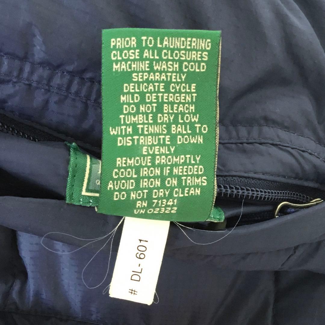 L★リバーシブル◎LLBean★グースダウン/ダウンベスト
