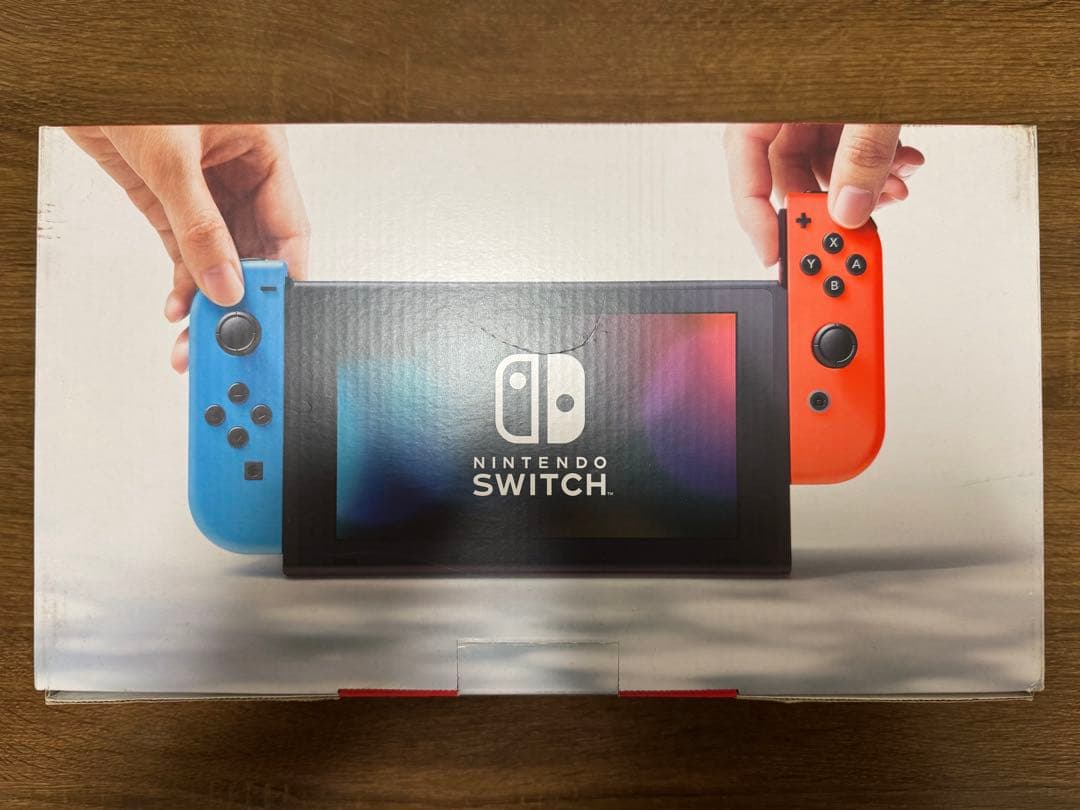 【美品・完動品】Nintendo Switch 本体 ネオンブルー/ネオンレッド