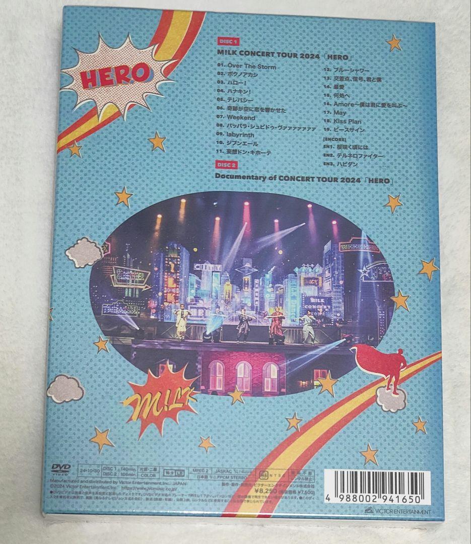 M!LK　CONCERT TOUR 2024 HERO 初回限定盤 DVD
