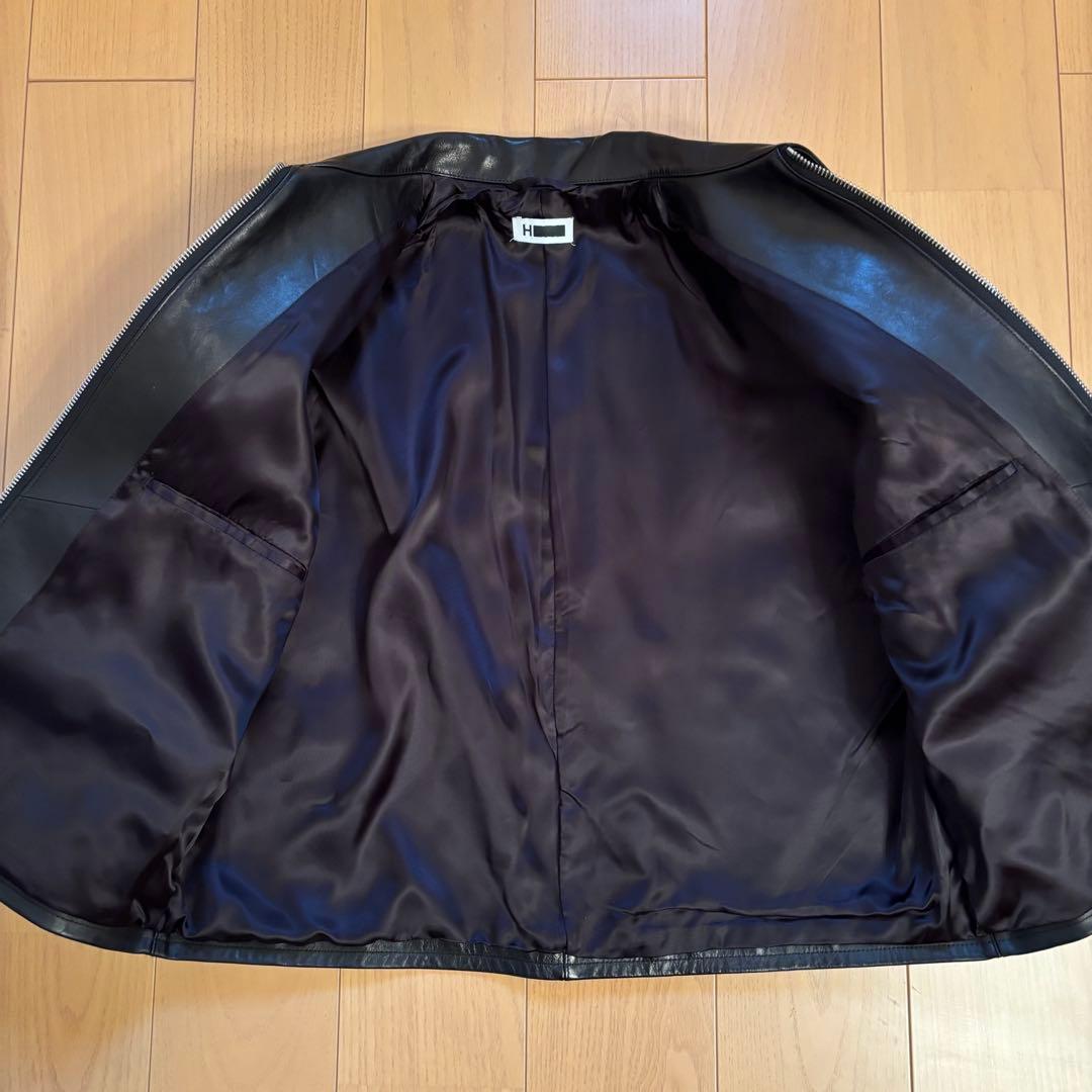 H BEAUTY&YOUTH ホースレザー　70s スポーツジャケット　L