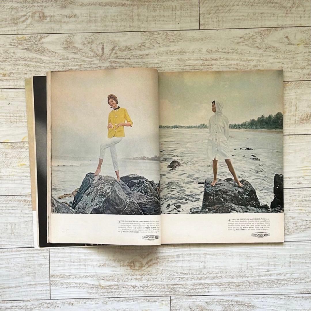 HARPER’S BAZAAR　ハーパーズ・バザー　1963年　ヴィンテージ雑誌