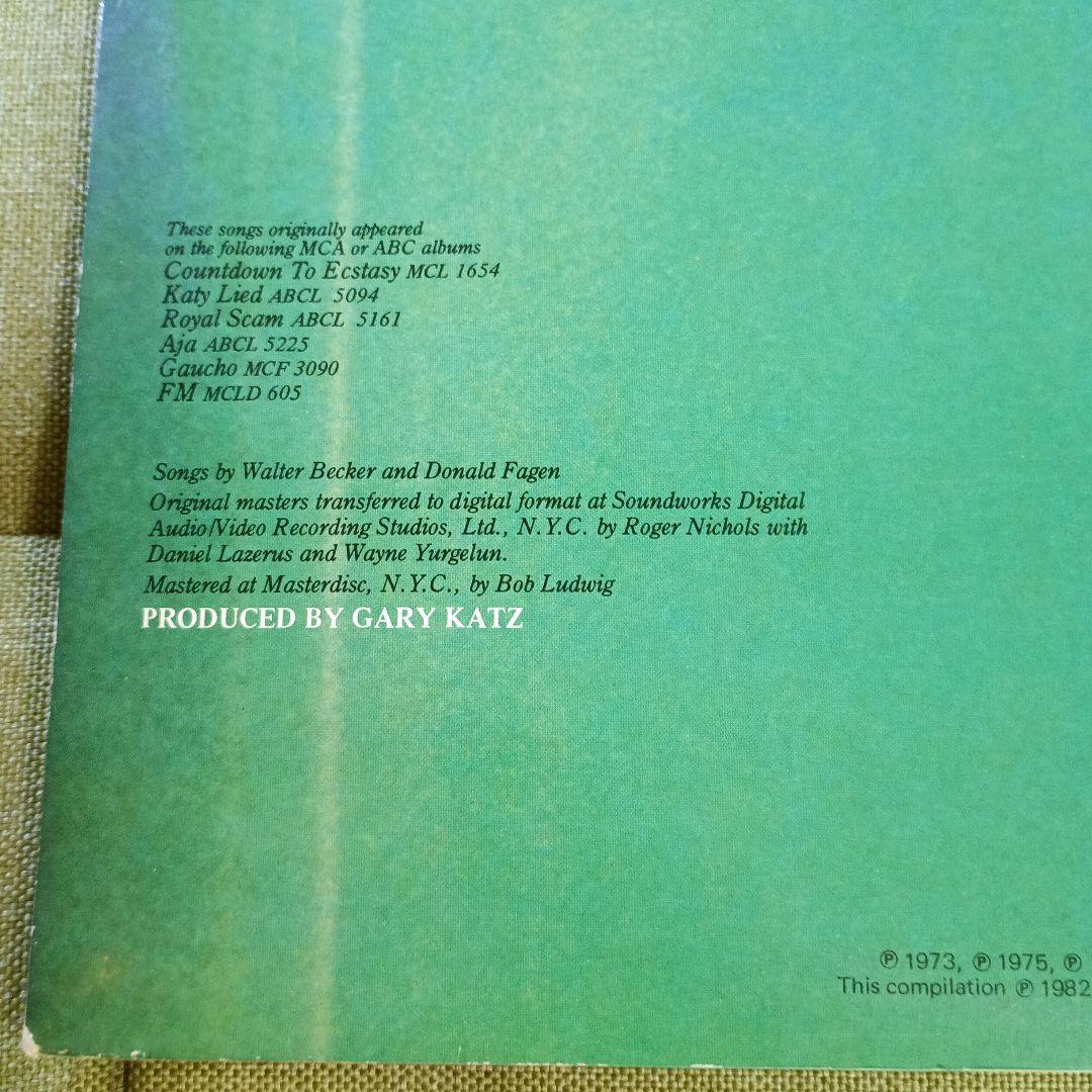 レコード「STEELY DAN / GOLD」限定盤