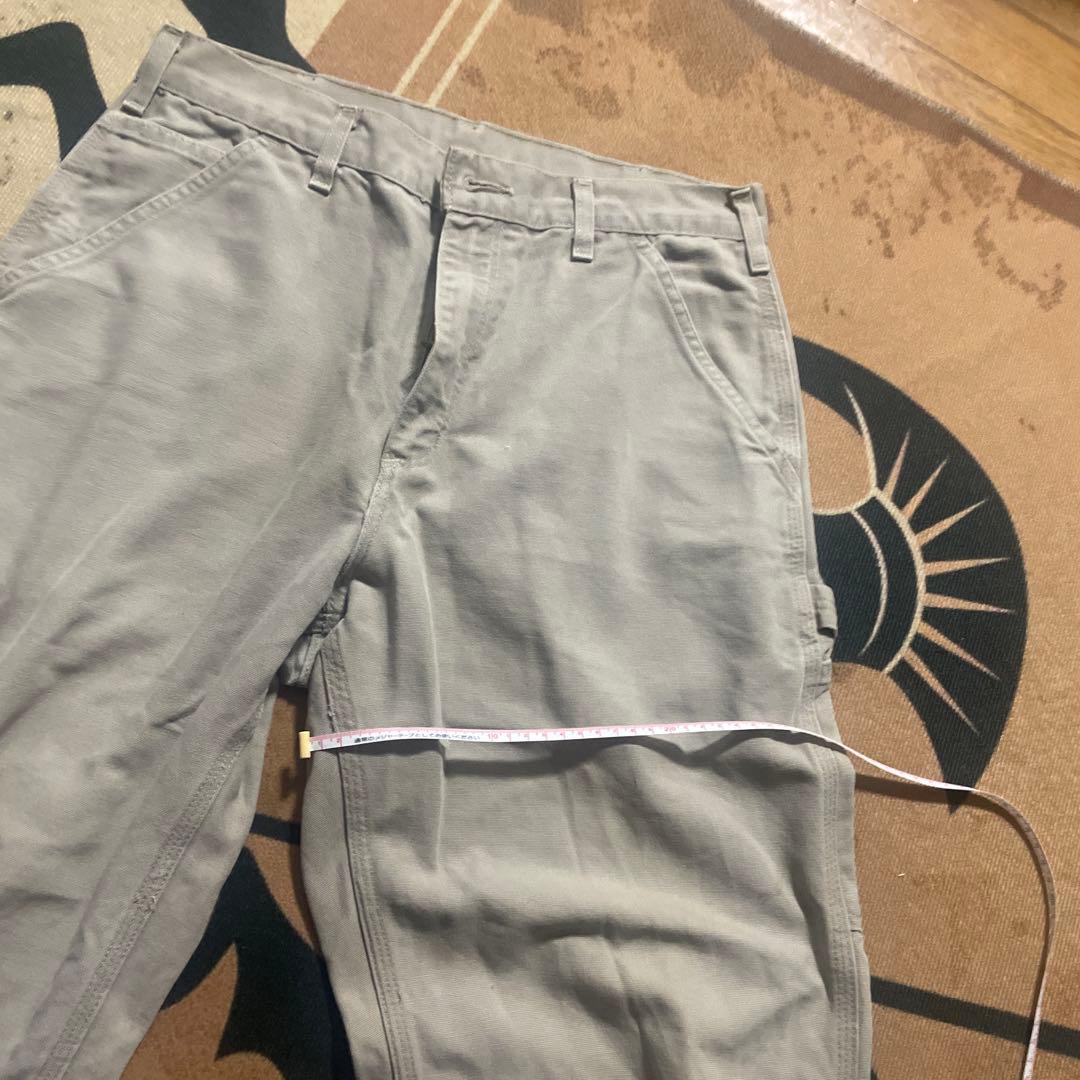 Carhartt ライトグレー カーゴパンツ