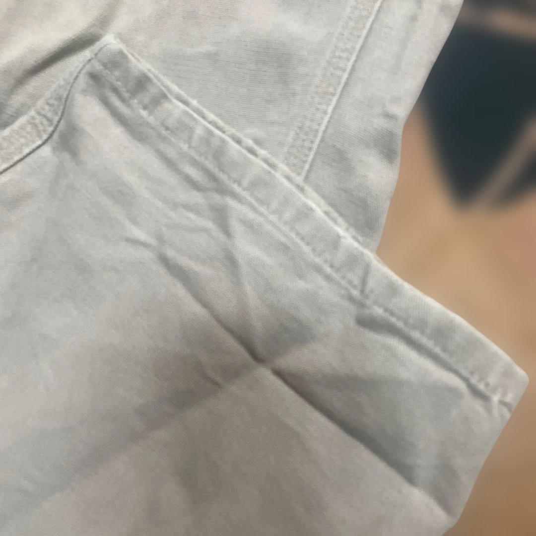 Carhartt ライトグレー カーゴパンツ