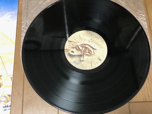 アイアン・メイデン　レコード２枚セット　パワースレイヴ　サムホエア・イン・タイム