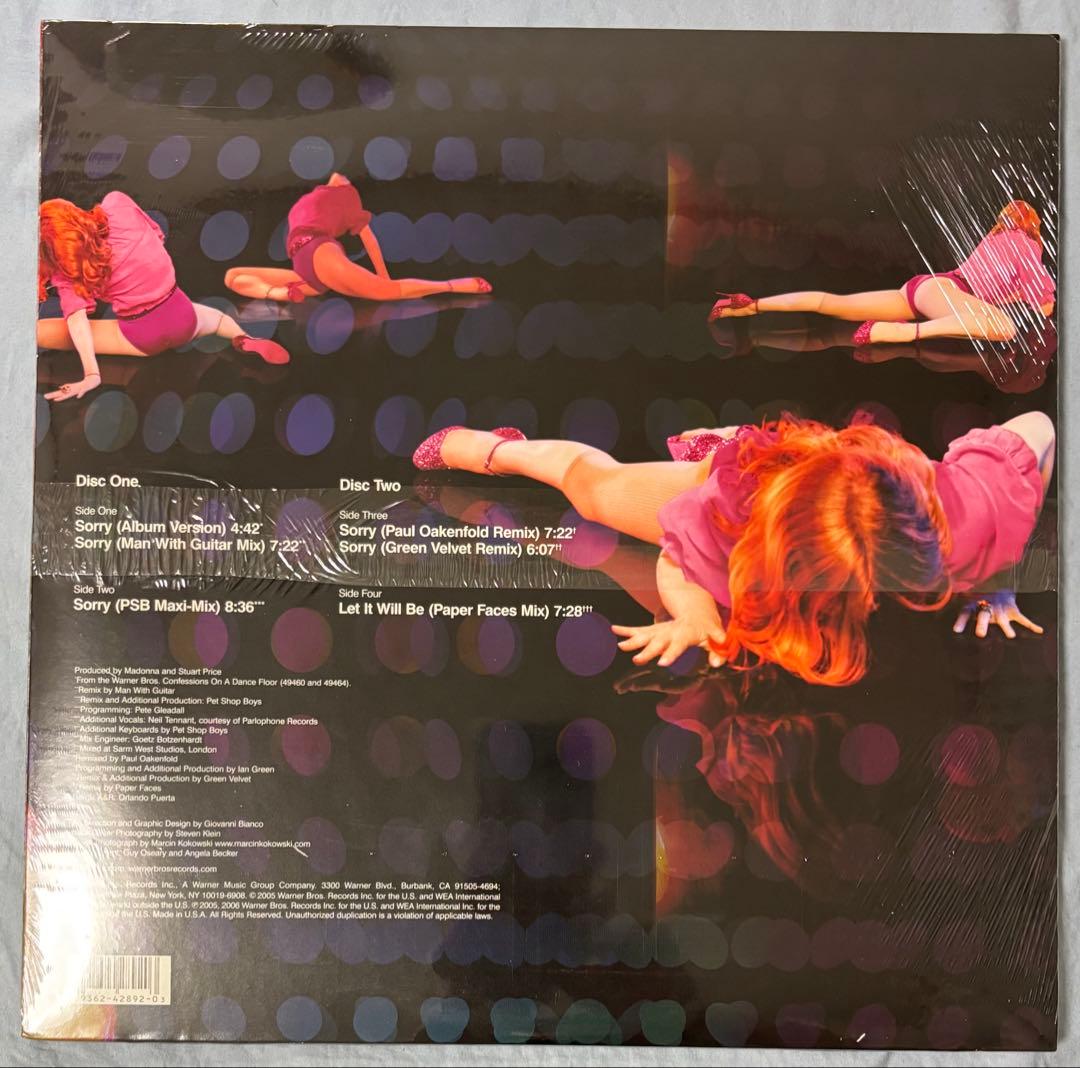 MADONNA Sorry 未開封新品