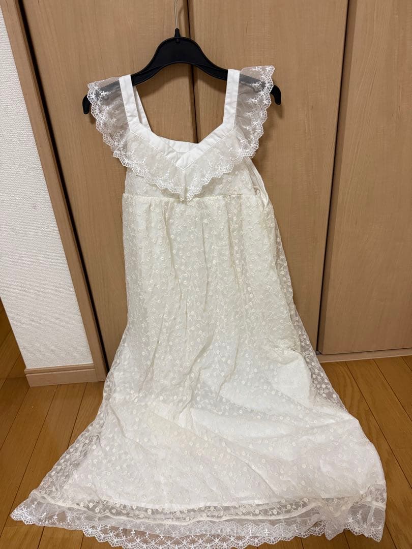 ノースリーブ レースワンピース TINA：JOJUN