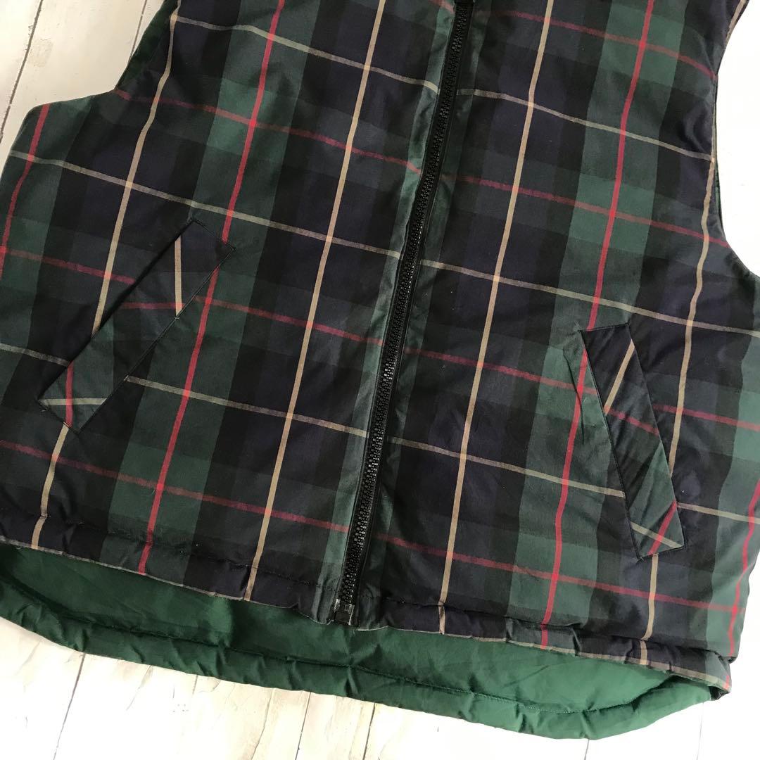 Eddie Bauer エディーバウアー リバーシブル グースダウンベスト