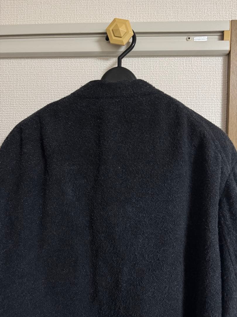 COMOLI 21ss シルクモッサスタンドカラージャケット 3