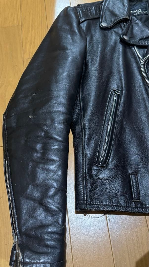 Lesco ヴィンテージ ダブルライダース レザージャケット 60s 70s