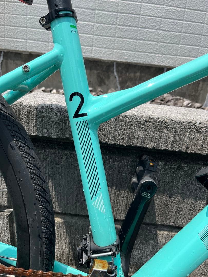 【szero】Bianchi C-Sport 2 クロスバイク チェレステ