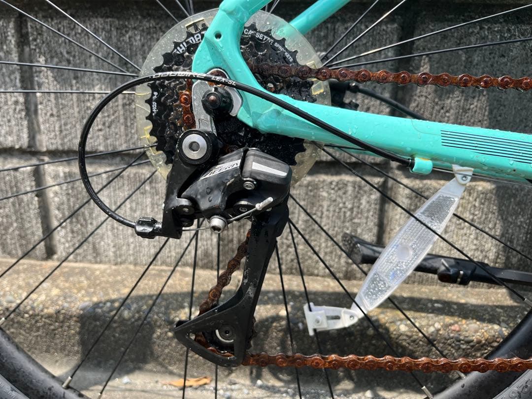 【szero】Bianchi C-Sport 2 クロスバイク チェレステ