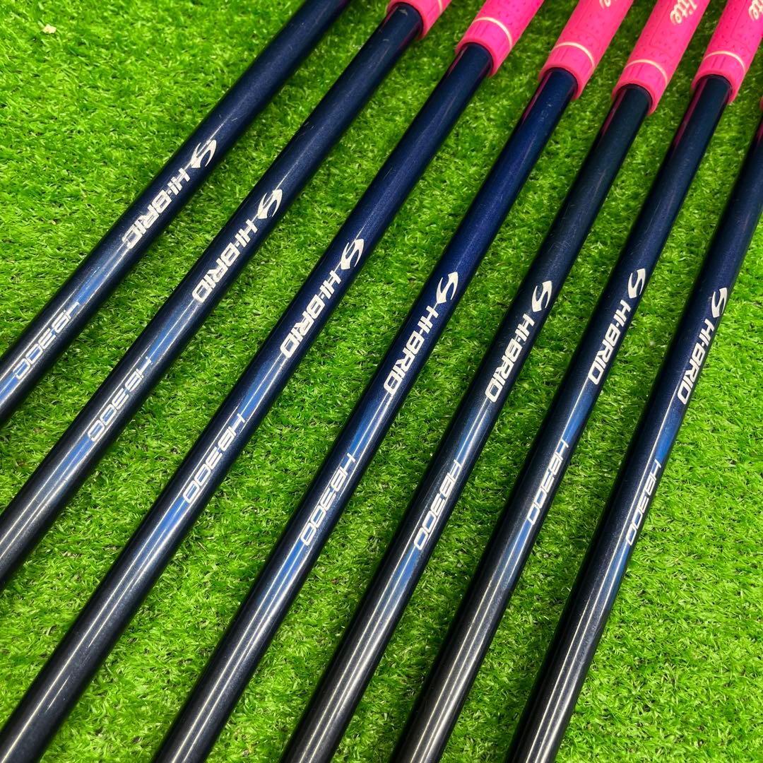 寶TIS-615 HI-BRID HB300 アイアンセット 7本
