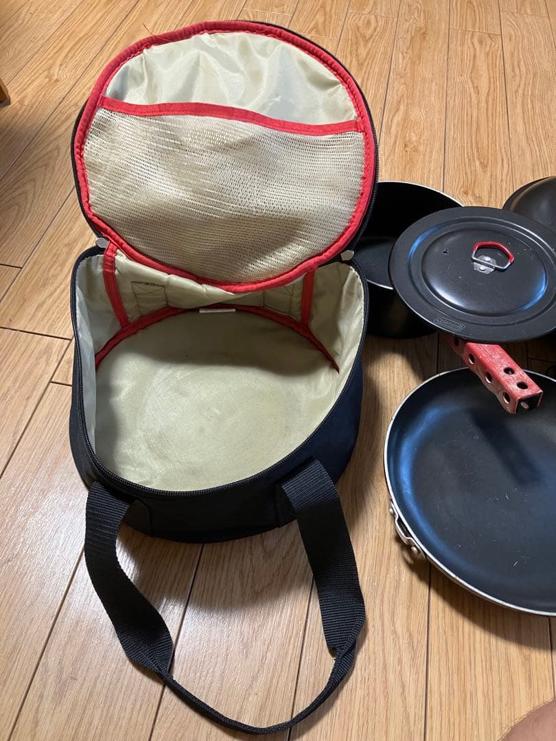 Coleman アルミクッカーセット　フライパン　鍋　コールマン