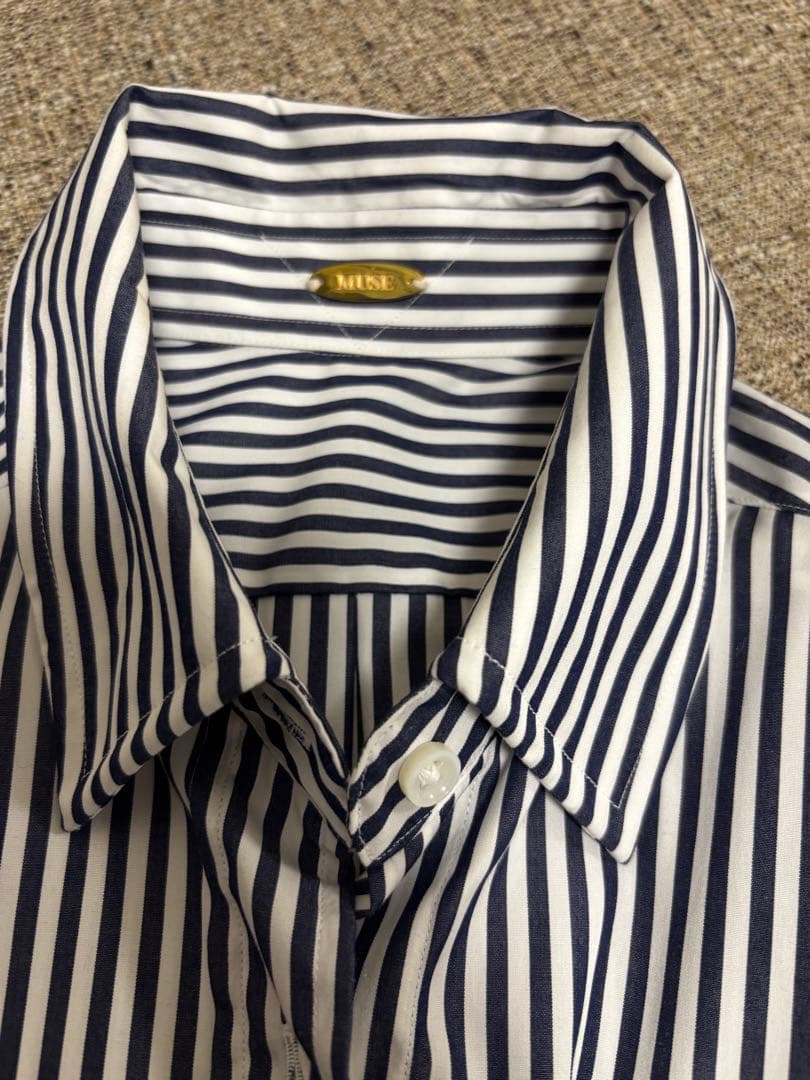 専用‼︎ Deuxieme Classe ロングレギュラーシャツ ネイビー