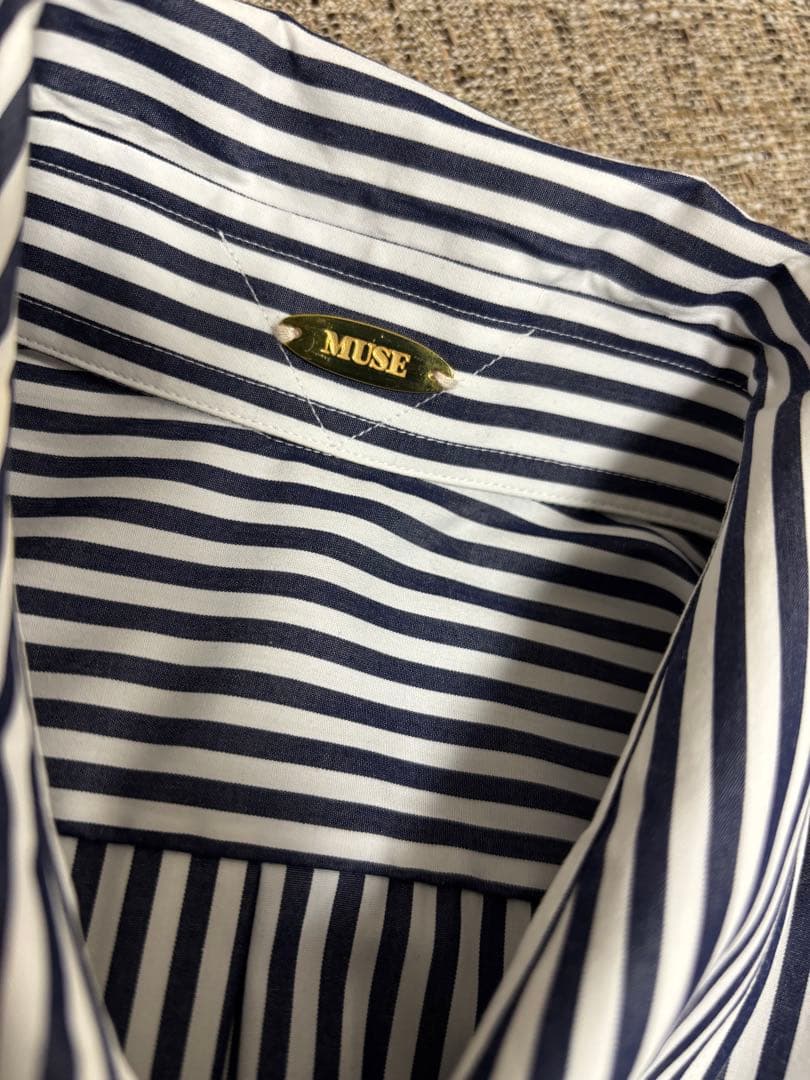 専用‼︎ Deuxieme Classe ロングレギュラーシャツ ネイビー