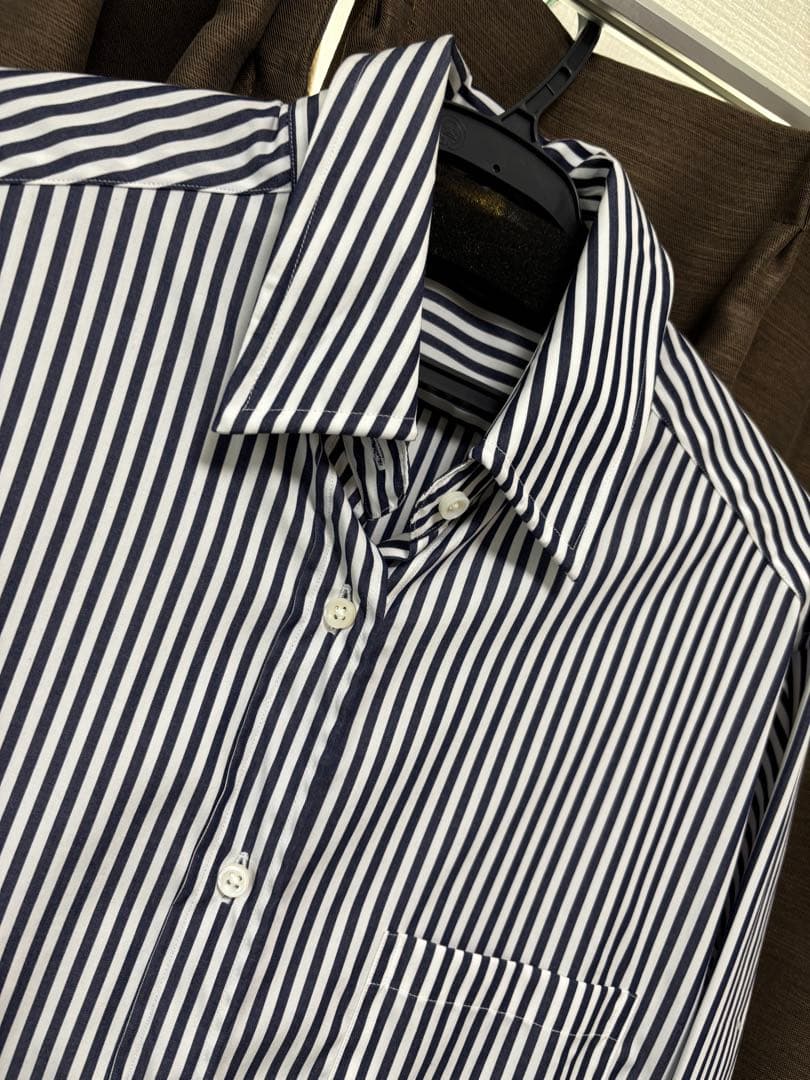専用‼︎ Deuxieme Classe ロングレギュラーシャツ ネイビー