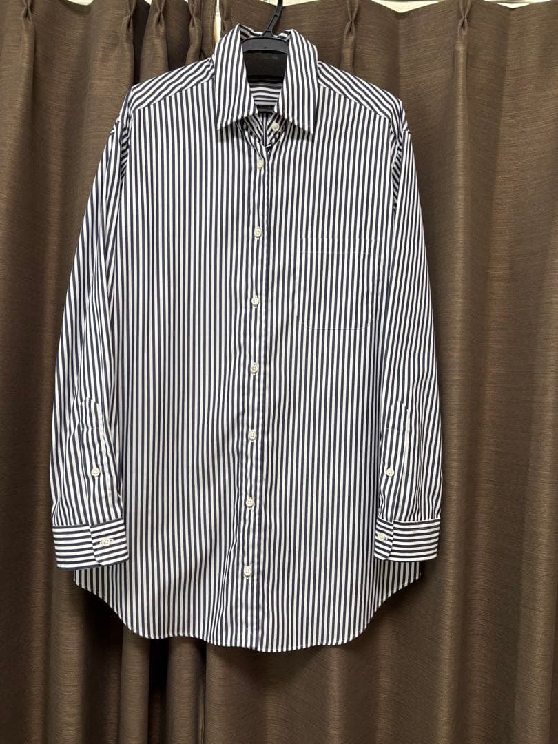 専用‼︎ Deuxieme Classe ロングレギュラーシャツ ネイビー
