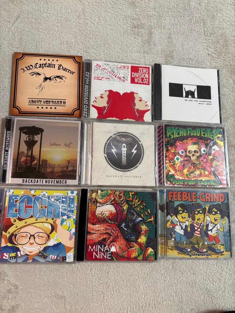 ロック インディーズバンドCDセット+スプリット