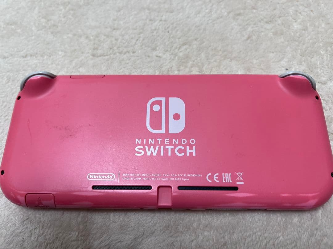 Nintendo Switch Lite 本体 バッテリー スティック交換済み