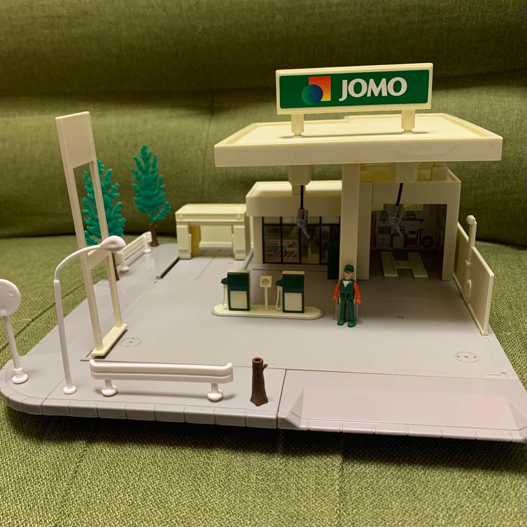 旧トミカタウン JOMO ガソリンスタンド トミカ 絶版品 廃盤品 TOMY