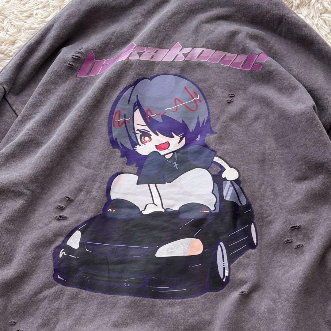 【専用✨新品タグ付】PSYNYXX ゆせまる コラボパーカー グレー 地雷系