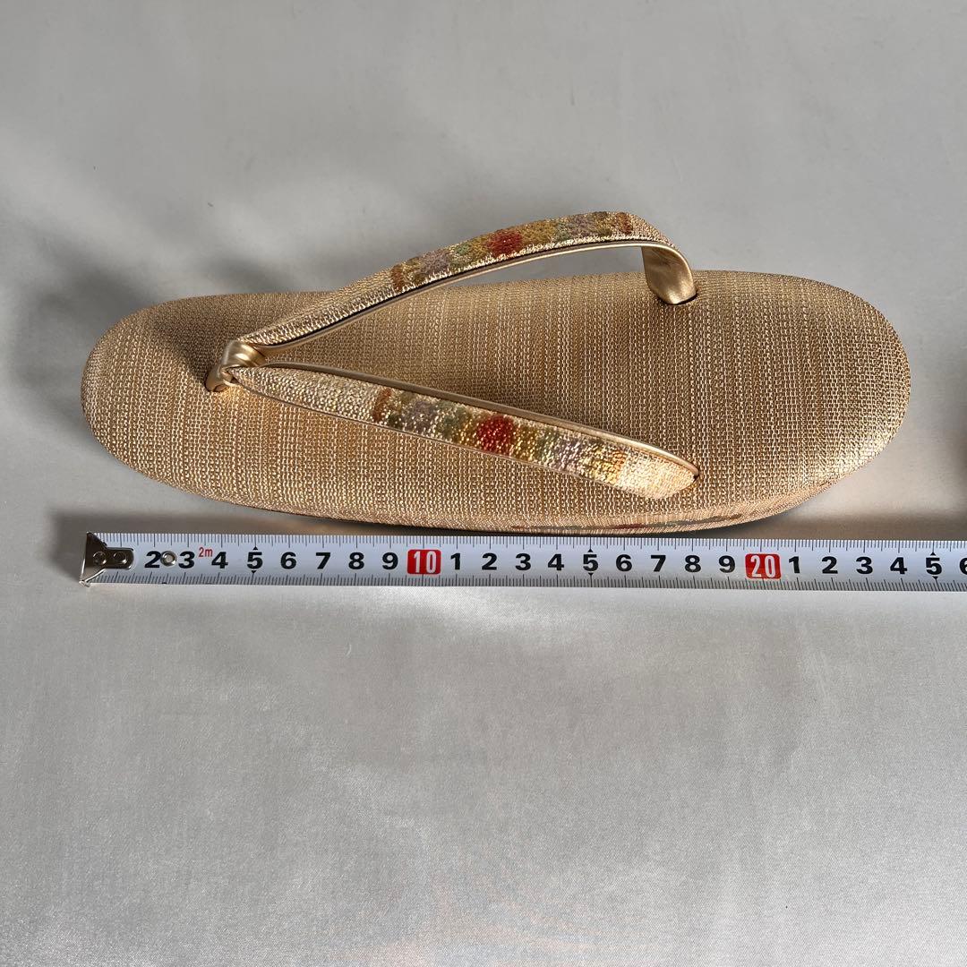 【美品】 金鷲本舗 キンワシ印 フォーマル 草履 バッグ セット