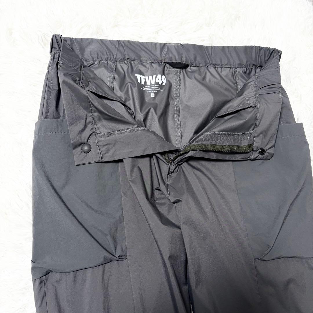 【美品】TFW49 パッカブルパンツ M グレー メンズ ゴルフウェア