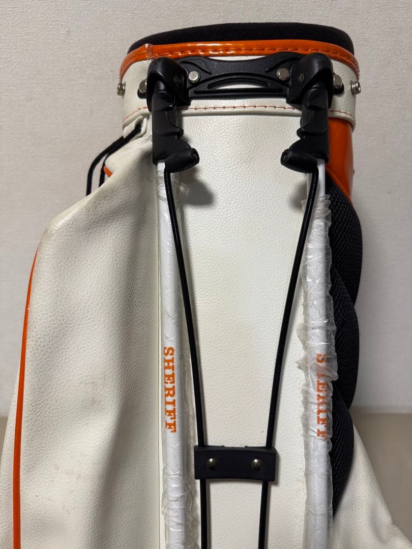 【送料込み】激レア　廃盤品　シェリフ　カッシーノ　キャディバッグ　スタ