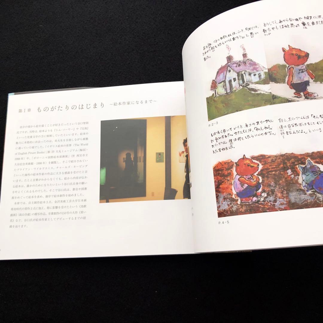 図録「絵本作家 谷口智則展 - いろがうまれるものがたり」 京都会場限定カバー