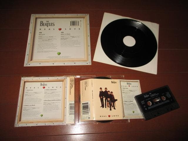 beatles real love (RARE!!4点セット送料込み!!)