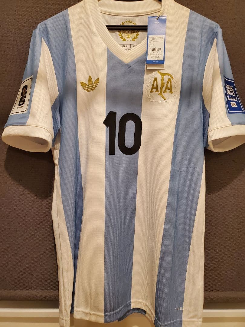 アルゼンチン代表 メッシ ユニフォーム　50周年　最終予選