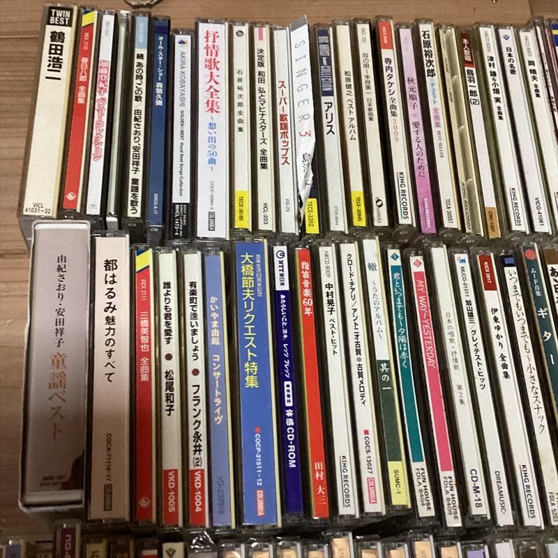 歌謡曲　演歌　CD　大量【約150枚】 RF0509-2　都はるみ　鶴田浩二