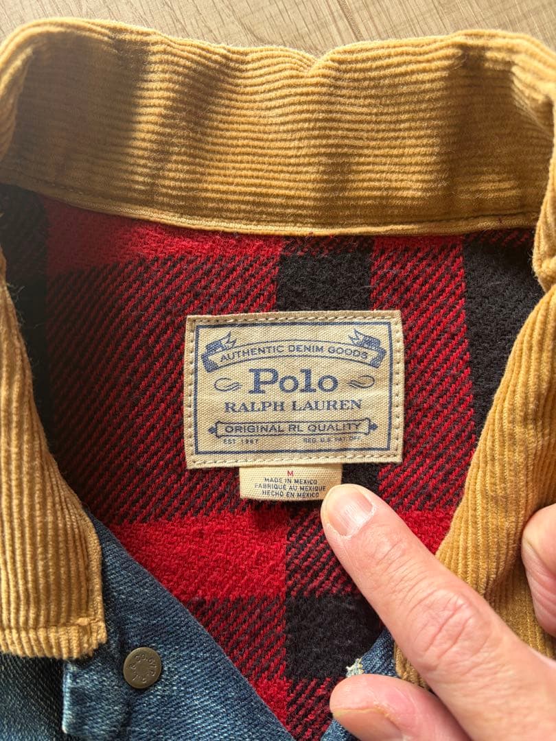マジ最終価格‼️Polo Ralph Lauren Gジャン、Mサイズ、ピース